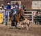 Calf Roping Cowgirl Tosses the Lasso