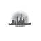 Calgary city cool skyline logo illustration