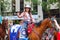 Calgary Stampede opening parade in Calgary, Canada