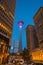Calgary Tower with lighting