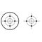 Calibration vector icon. metrology illustration sign. calibrate symbol.
