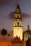 California Building in Balboa Park with Moon