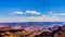 California Condor soaring over the Grand Canyon at the Walhalla Overlook on the North Rim of the Grand Canyon