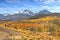 California Eastern Sierras Autumn Color, Mountains, Sky