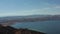California landscape: beautiful footage of Castaic lake near Los Angeles on a beautiful sunny day, 4k aerial footage.