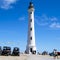 California Lighthouse with ATV cars, Quads, Aruba