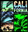 California miami summer t shirt graphic design