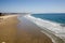 California sand beach