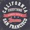 California sport T-shirt Typography design