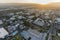 California State University Northridge Sunset Aerial Campus