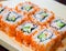 California sushi rolls