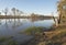 Caliguel lagoon near Condamine, Queensland