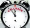 Call back soon, almost there, in short time - a clock symbolizes a reminder that Call back is near, will happen and finish quickly