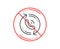 Call center service line icon. Recall support sign. Vector