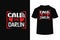 Call Me Darlin Creative Typography T Shirt Design