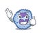 Call me funny basophil cell mascot picture style