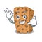 Call me granola bar mascot cartoon