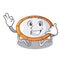 Call me isolate on trampoline transparent shape mascot
