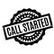 Call Started rubber stamp