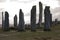 The Callanish Stones on the west coast of Lewis in the Outer Hebrides, Scotland.