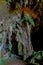 Callao cave view of 1st chamber entrance with stalactites and stalagmites formations