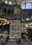 Calligraphic roundels and small dome inside the Hagia Sophia