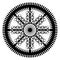 Calligraphical wheel