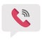 Calling, communication Color Vector icon which can easily modify or edit