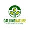 Calling Nature Logo Vector