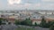 Calm cityscape and top view on Hungarian Parliament Building on Danube bank