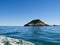 Calm harbour view to Mount Maunganui.