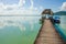 Calm Lake Peten in Guatemala