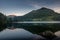 Calm morning at Lake Spitzingsee