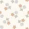 Calm newborn minimal butterfly seamless pattern. Gender neutral baby nursery decor background. Scandi style sketch