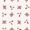 Calm newborn minimal seamless butterfly pattern. Gender neutral baby nursery decor background. Scandi style sketch