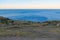 Calm Sea landscape at Cape Meganom on the sunset. The east coast of the peninsula of Crimea.