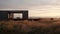 Calm Seas And Skies: A Modular House In A Field Of Tall Grasses