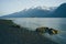 Calm Summer Evening on Alaska Beach