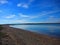 Calm water at a beach