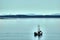 Calm Water, Fishing Boat, Juneau, Alaska, USA