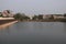 Calm water, residential quarters, dams, reservoirs