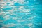 Calm water surface with small ripples, Abstract blue water background