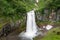 The Calm Waterfall on Kamchatka Peninsula, Russia