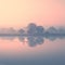 Calm Waters - Kayaking Reflection