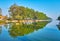 Calm waters of Tharzi pond, Nyaungshwe, Myanmar