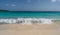 Calm Waves at Cas Abou Beach shoreline Views around the caribbean island of Curacao