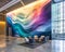 Calming Rhythms in Office Space Murals