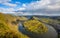 Calmont Moselle loop Landscape in autumn colors Travel Germany