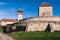 Calnic medieval fortress in Transylvania Romania