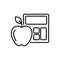 Calorie calculator icon